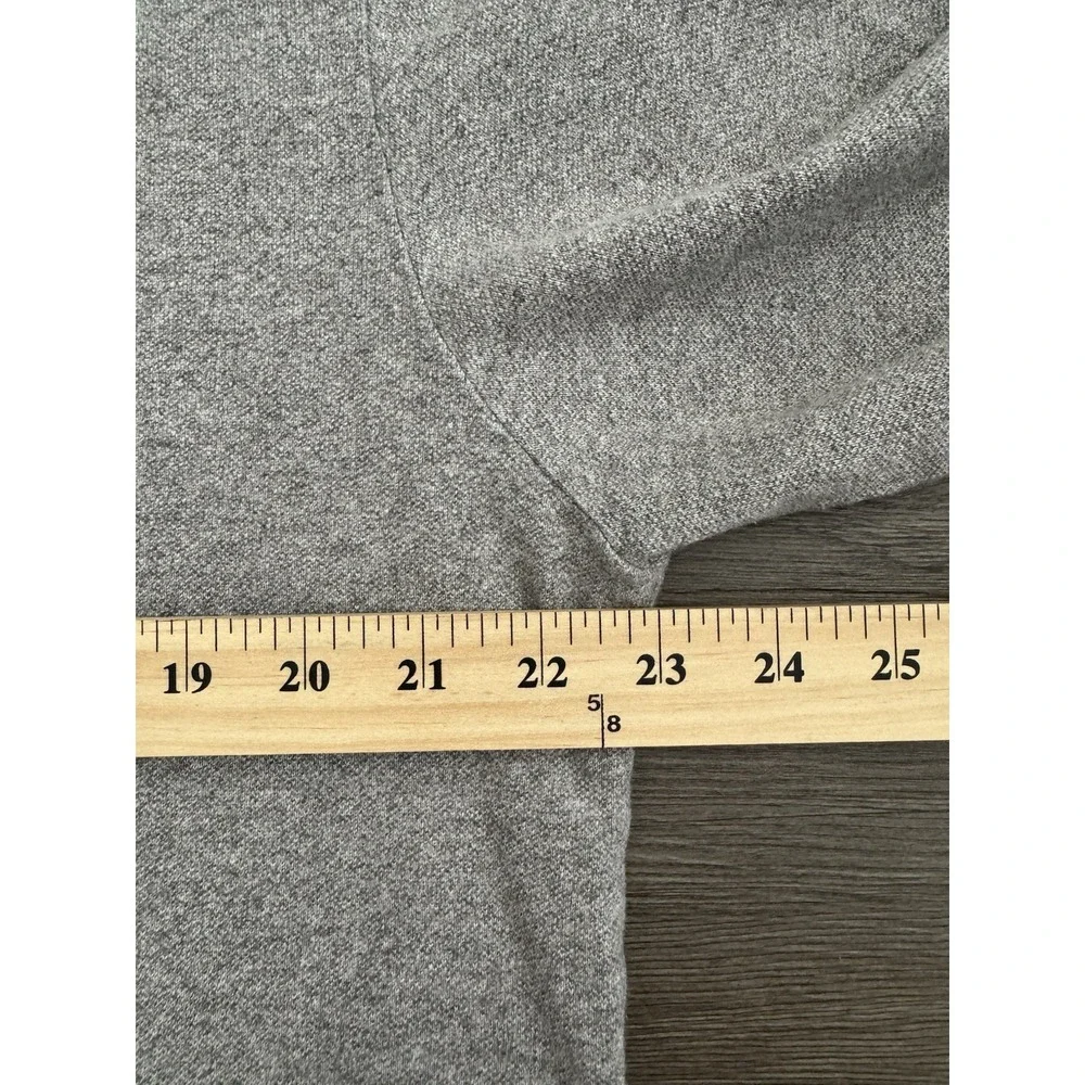 Polo Ralph Lauren Men's L Gray Heather Long Sleeve Polo Shirt Pony Logo cotton
